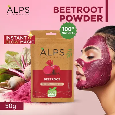 ALPS GOODNESS BEETROOT POWDER FOR FOR SKIN & HAIR 50G