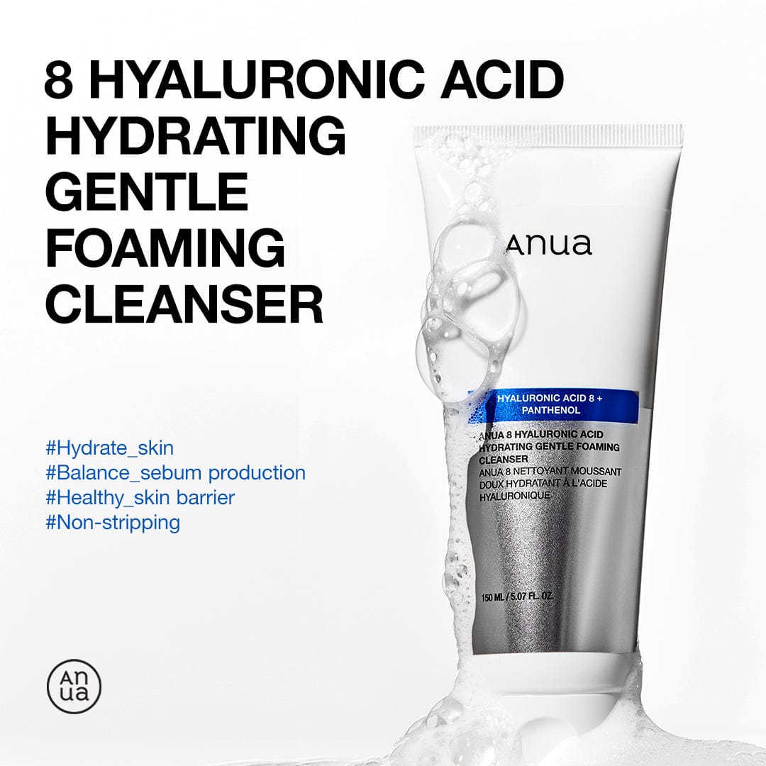 Anua 8 Hyaluronic Acid Hydrating Gentle Foaming Cleanser — photo 2