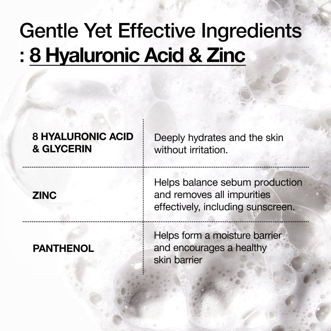Anua 8 Hyaluronic Acid Hydrating Gentle Foaming Cleanser — photo 4