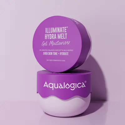 AQUALOGICA ILLUMINATE HYDRAGEL MOISTURIZER WILD BERRIES AND ALPHA ARBUTIN 200G