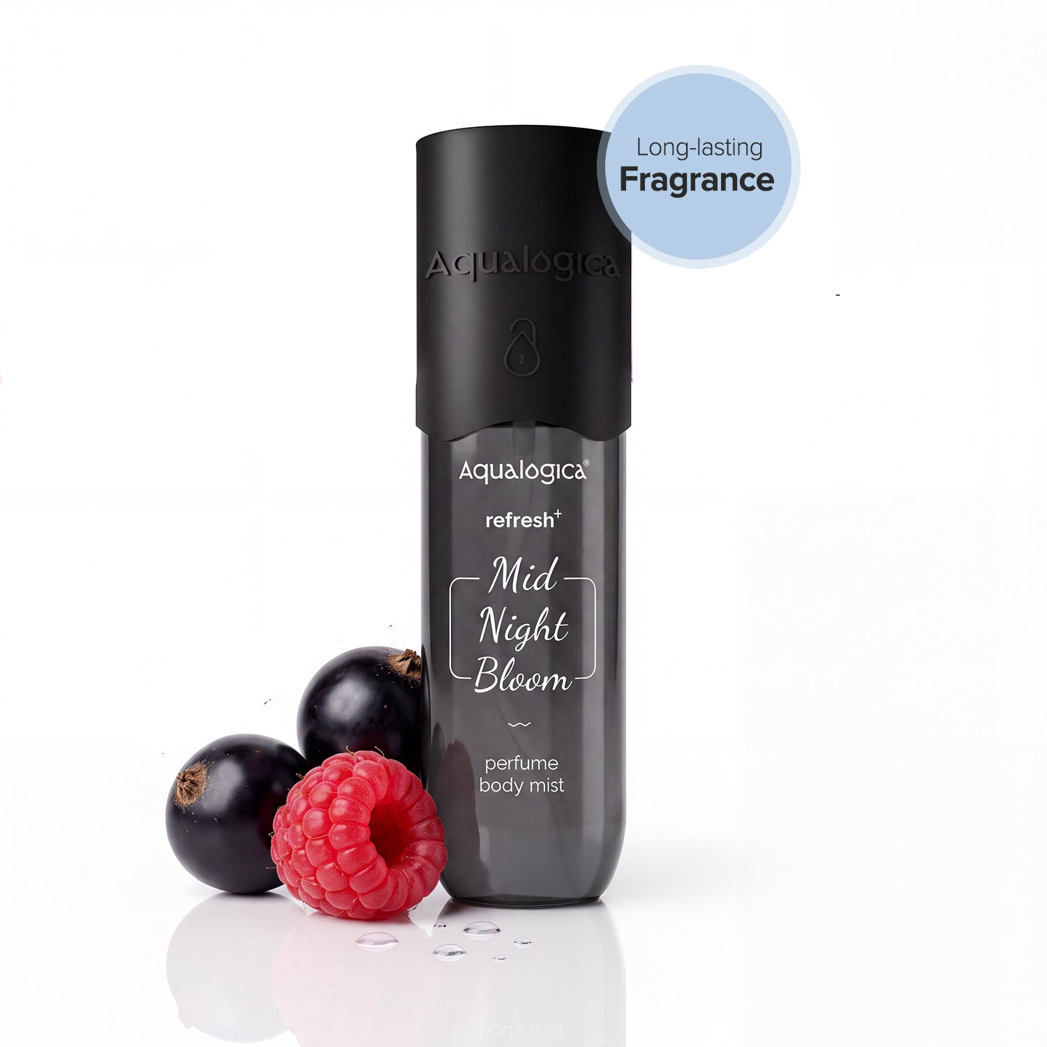 AQUALOGICA REFRESH MID NIGHT BLOOM BODY MIST 150ML — photo 4