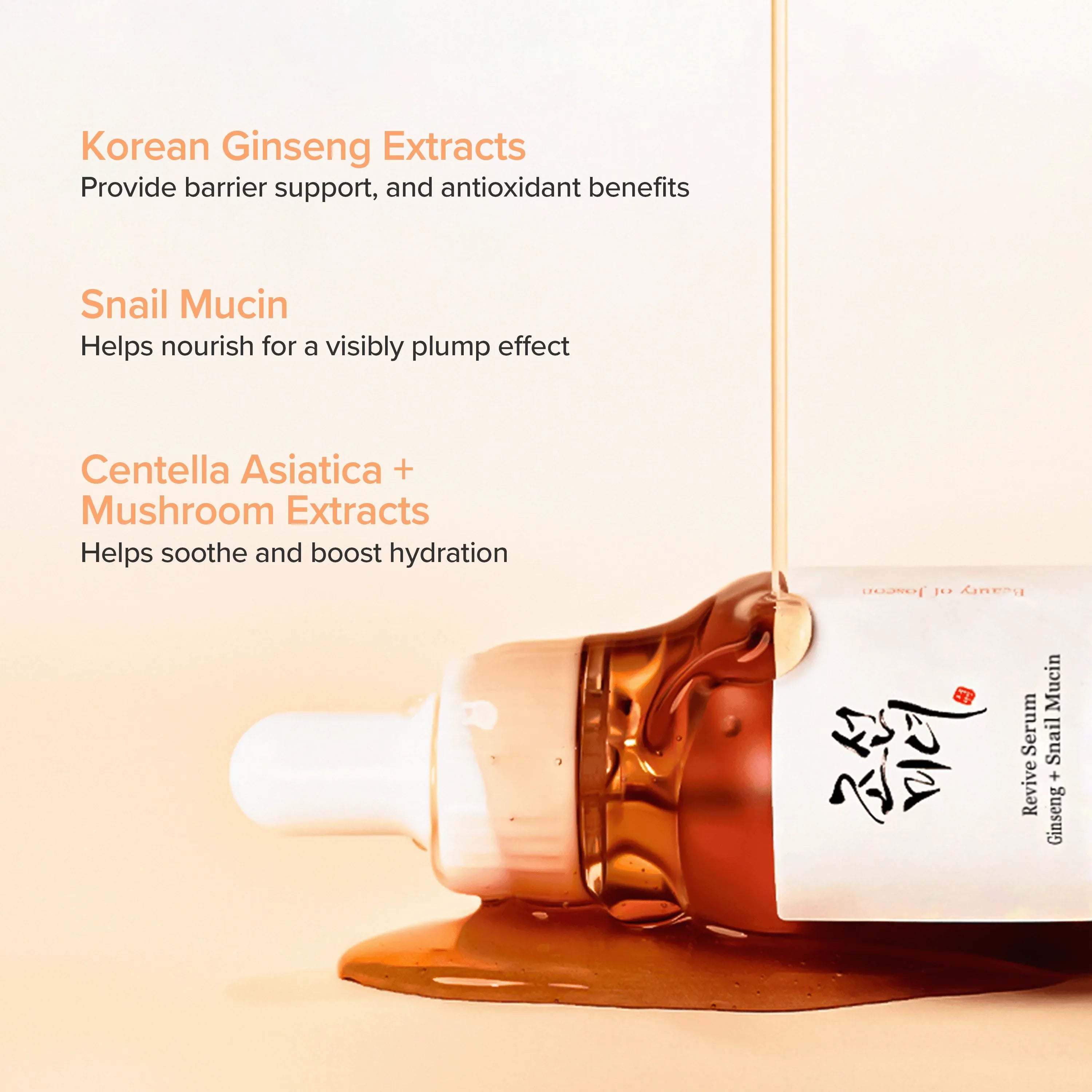 Beauty of Joseon Revive Serum : Ginseng + Snail Mucin, 1.01 fl. oz.(30ml) — photo 4