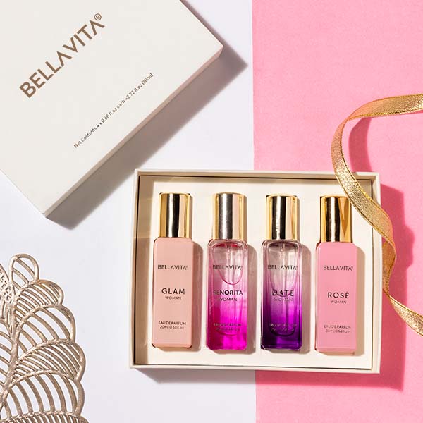 BELLAVITA PERFUME GIFT SET FOR WOMEN 4N*20ML=80ML — photo 2