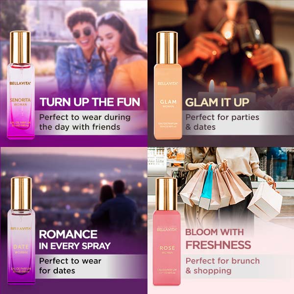 BELLAVITA PERFUME GIFT SET FOR WOMEN 4N*20ML=80ML — photo 3