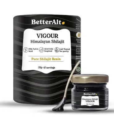 BETTERALT VIGOUR HIMALAYAN SHILAJIT 20G