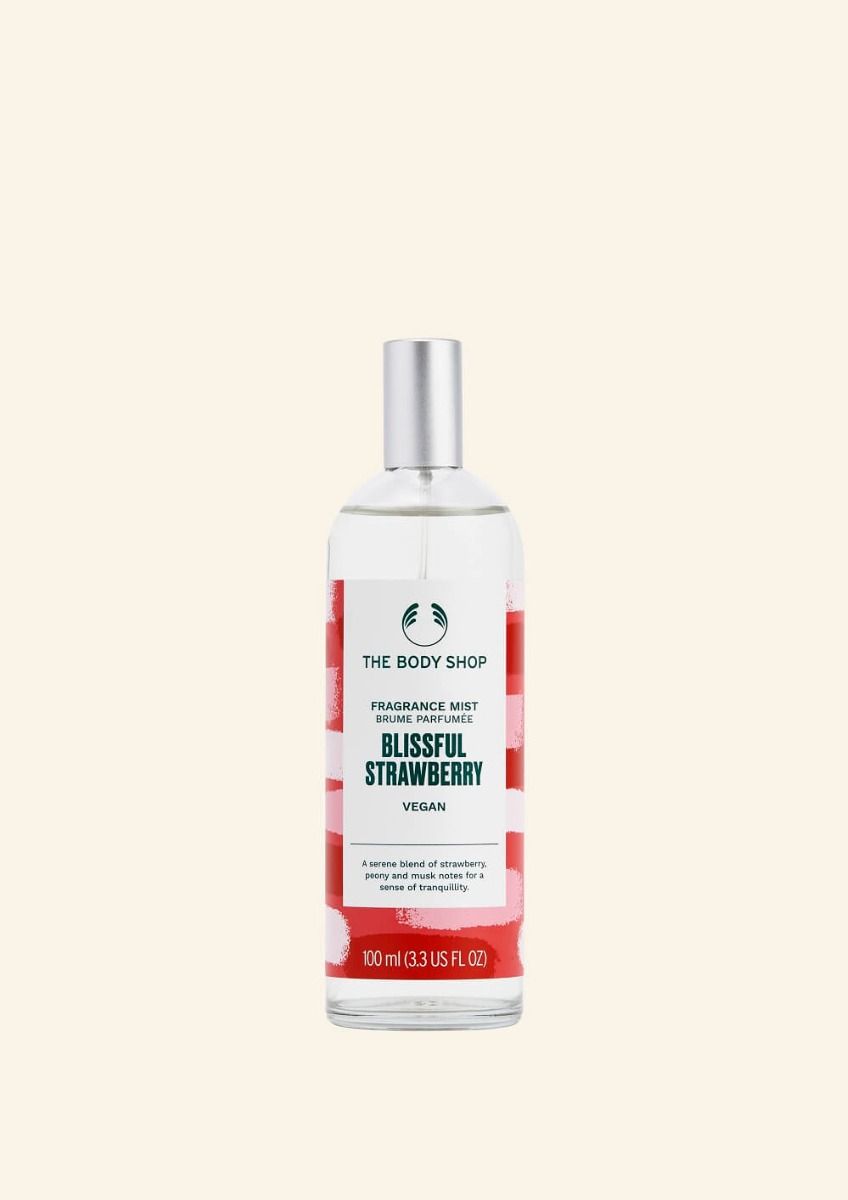 Blissful Strawberry Body Mist-100ML, The Body Shop