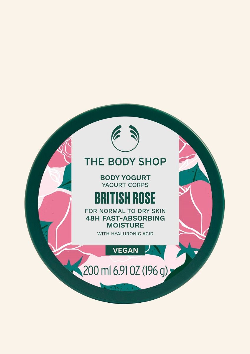 British Rose Body Yogurt-200ML, The Body Shop — photo 2