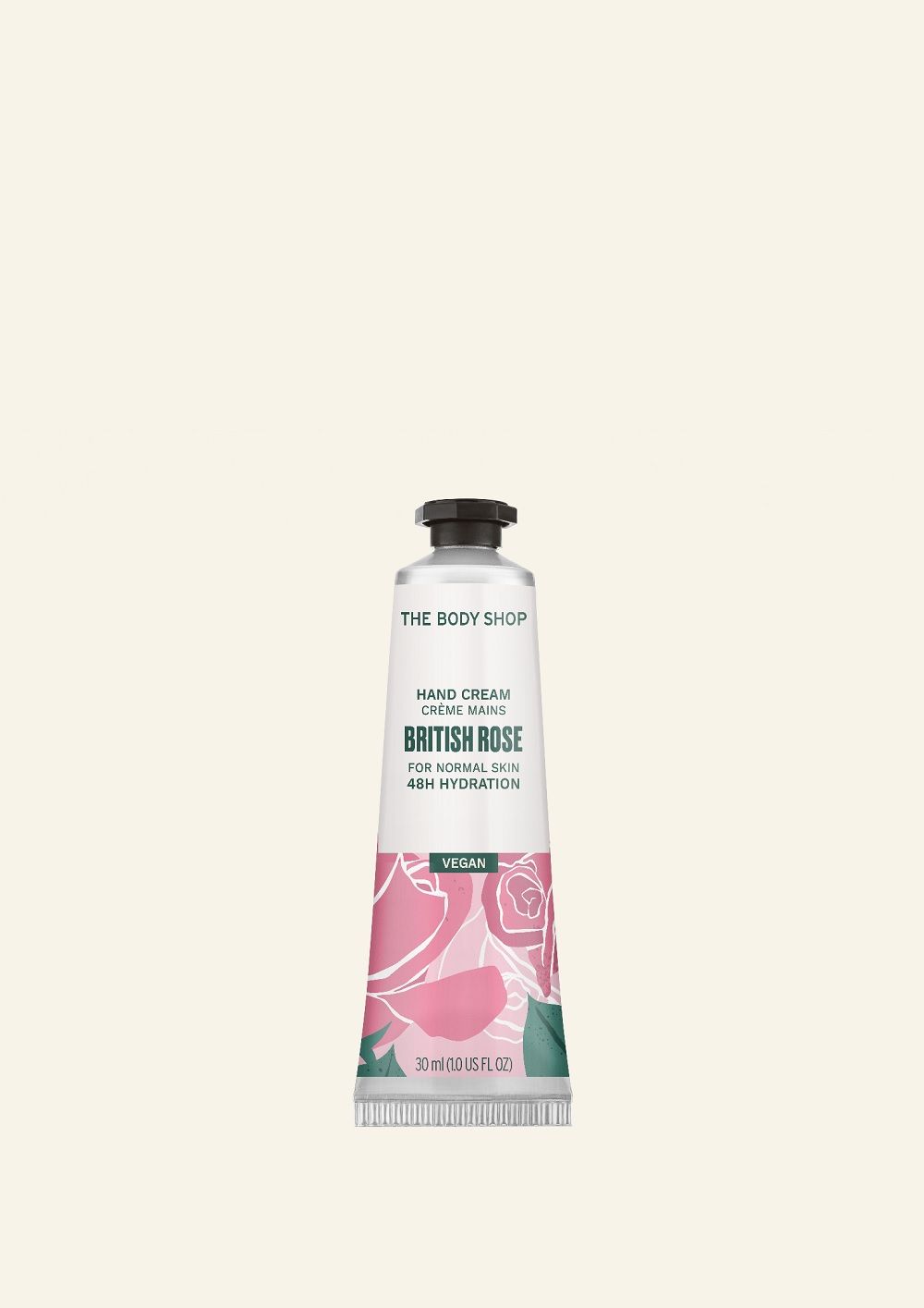 British Rose Hand Cream-30ML, The Body Shop