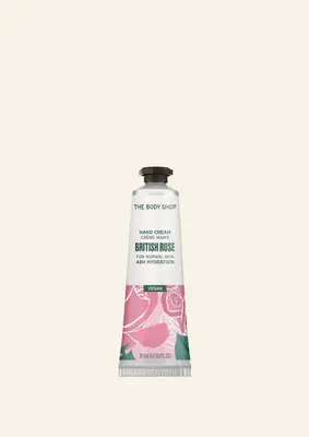 British Rose Hand Cream-30ML, The Body Shop