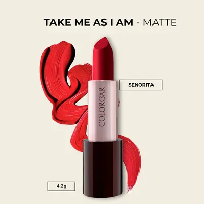 CB TAKE ME AS I AM VEGAN MATTE LIPSTICK 4.2G