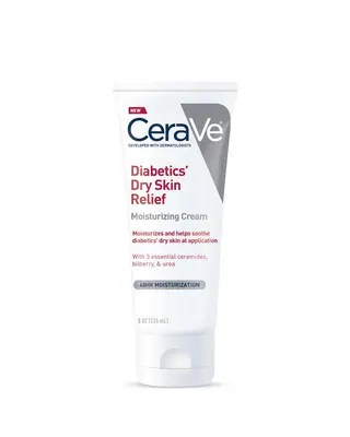 CERAVE DIABETICS DRY SKIN RELIEF MOISTURIZING CREAM 236ML