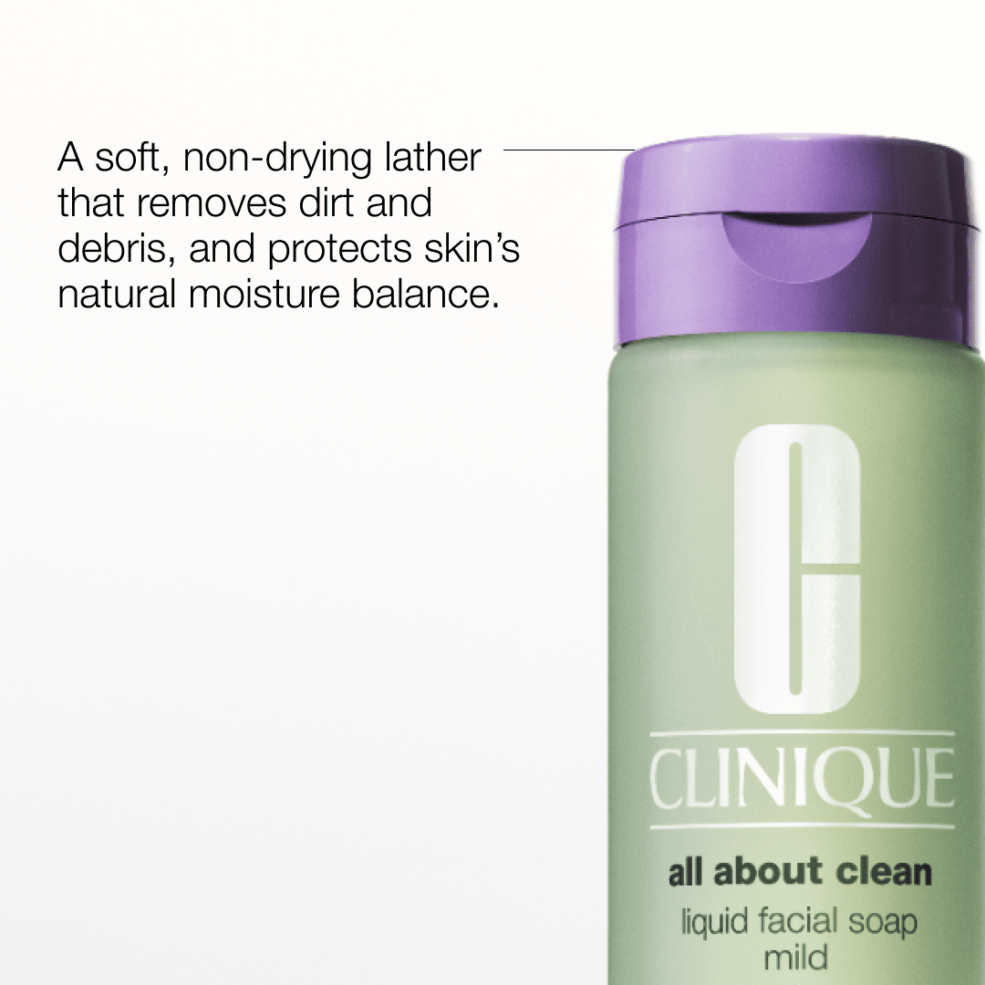 CLINIQUE ALL ABOUT CLEAN LIQUID FACIAL SOAP OILY SKIN FORMULA — photo 2