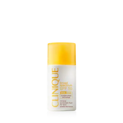 CLINIQUE SPF 50 MINERAL SUNSCREEN FLUID FOR FACE