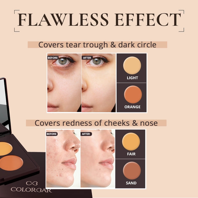 COLORBAR 24HRS WEAR CONCEALER PALETTE 9G — photo 4
