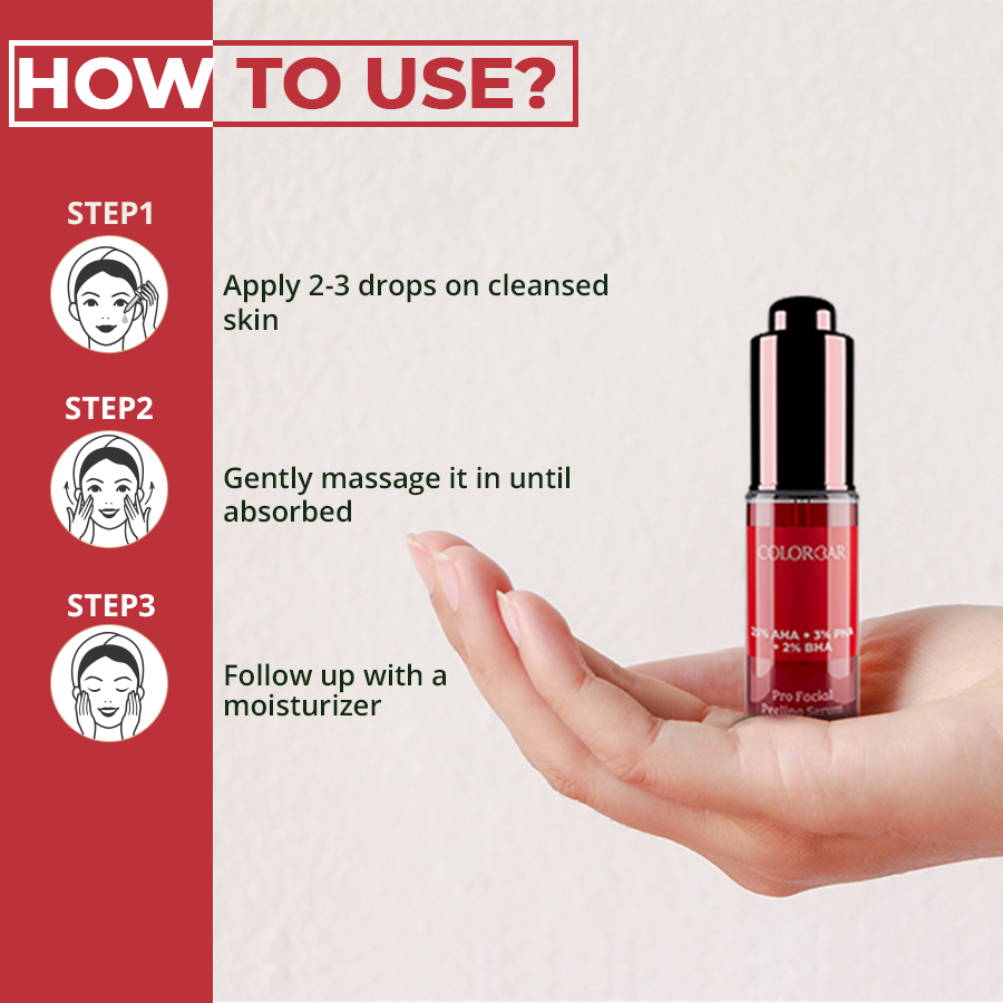 COLORBAR COSMETICS PRIVATE LIMITED Pro Facial Peeling Serum — photo 4