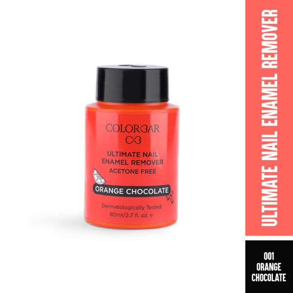 COLORBAR COSMETICS PRIVATE LIMITED Ultimate Nail Enamel Remover, ORANGE CHOCOLATE - [001]