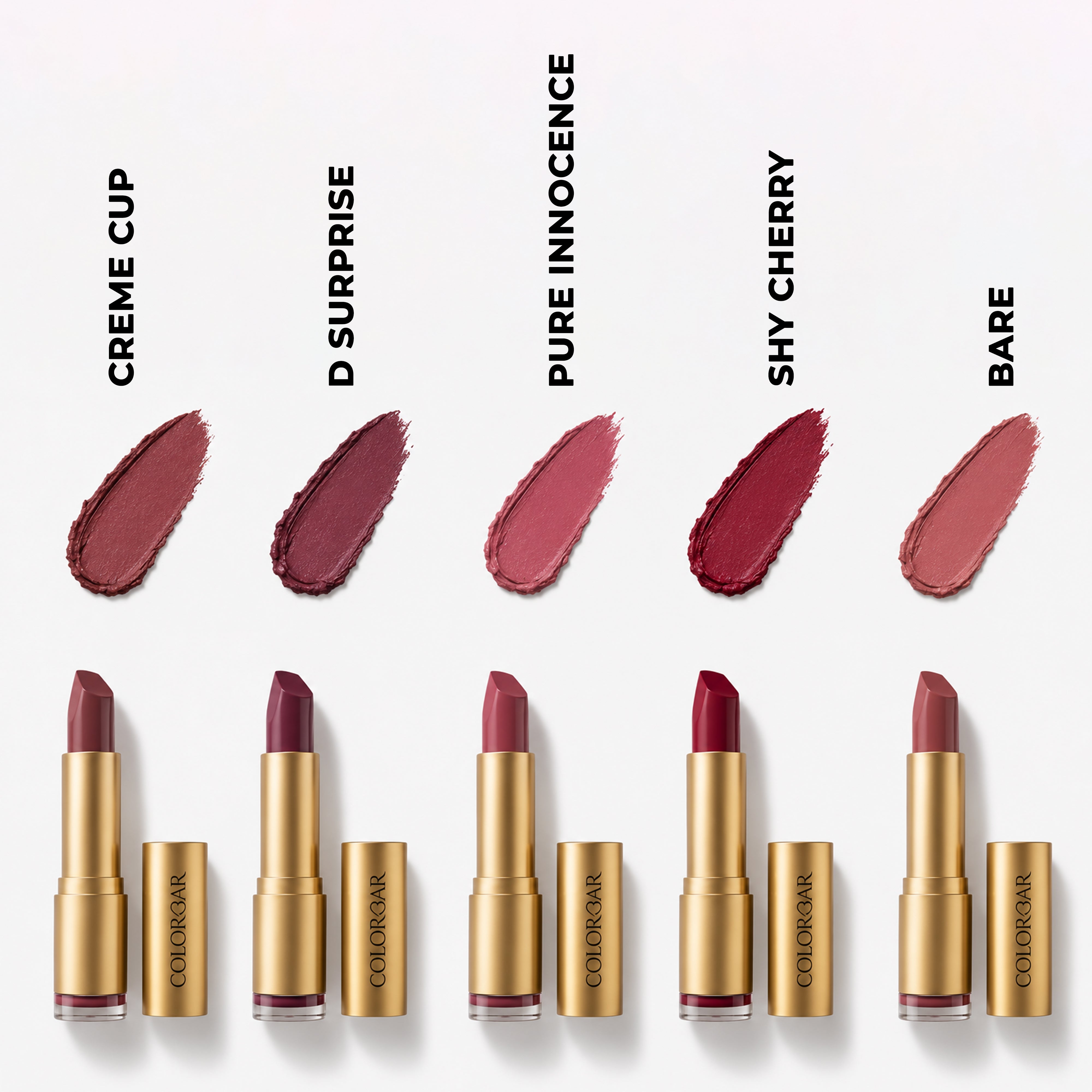 COLORBAR Velvet Matte Lipstick, SULTRY PINK — photo 3