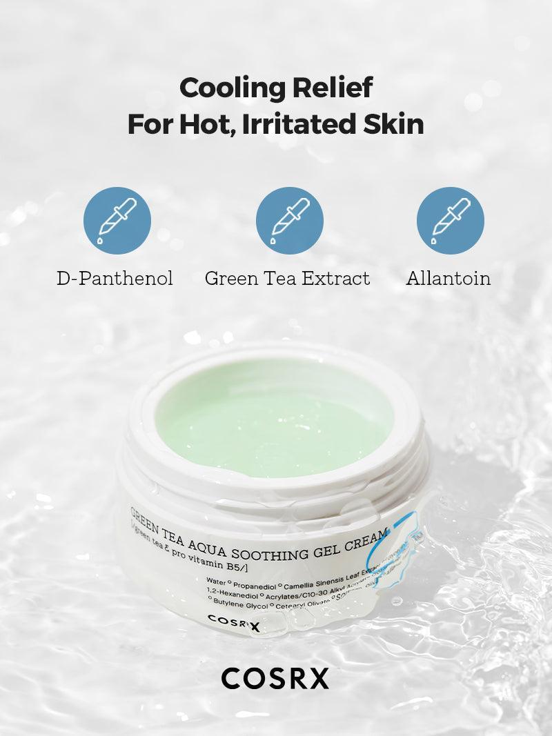 COSRX Hydrium Green Tea Aqua Soothing Gel Cream Moisturizers 50ml — photo 2