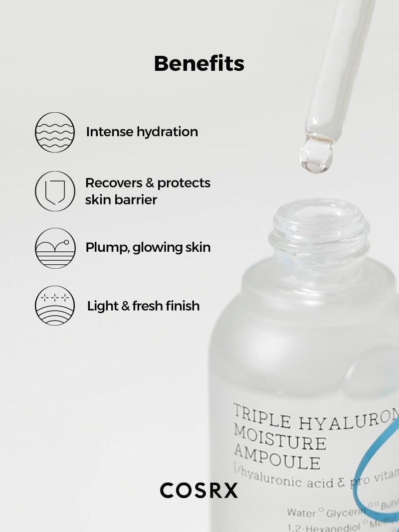 COSRX Hydrium Triple Hyaluronic Moisture Ampoule Serums 40ml — photo 3