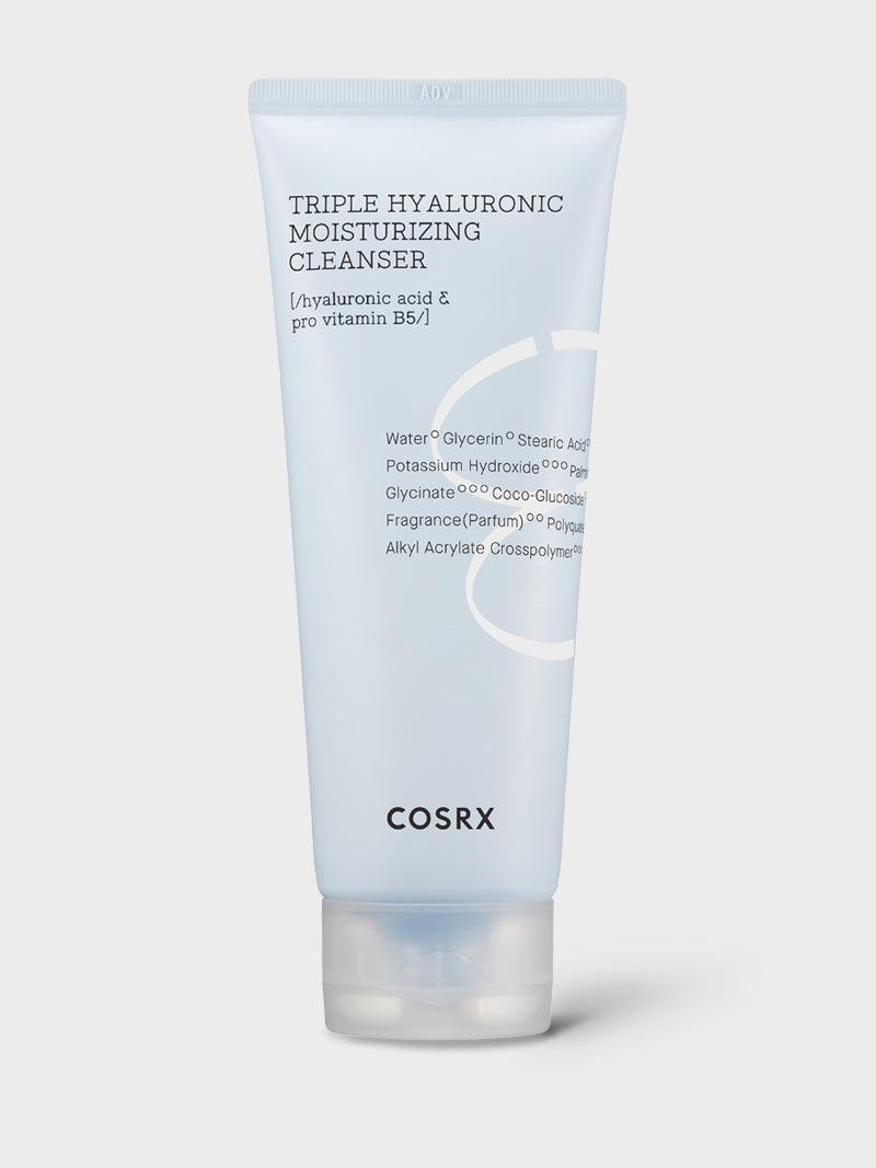 COSRX Hydrium Triple Hyaluronic Moisturizing Cleanser, 5.07 fl.oz / 150ml