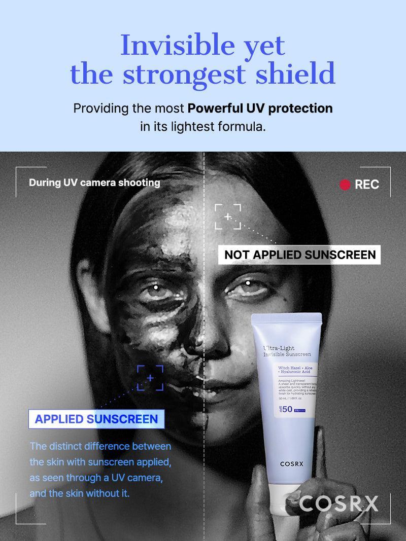 COSRX Ultra-Light Invisible Sunscreen SPF50 PA++++ Sun Protection 50ml — photo 2