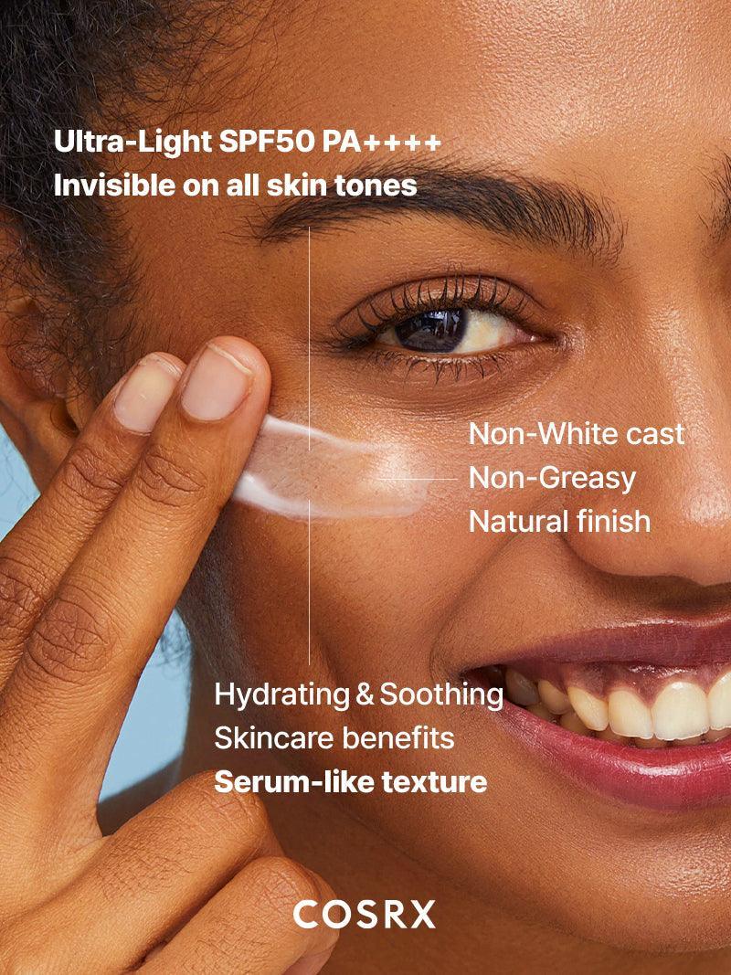 COSRX Ultra-Light Invisible Sunscreen SPF50 PA++++ Sun Protection 50ml — photo 3