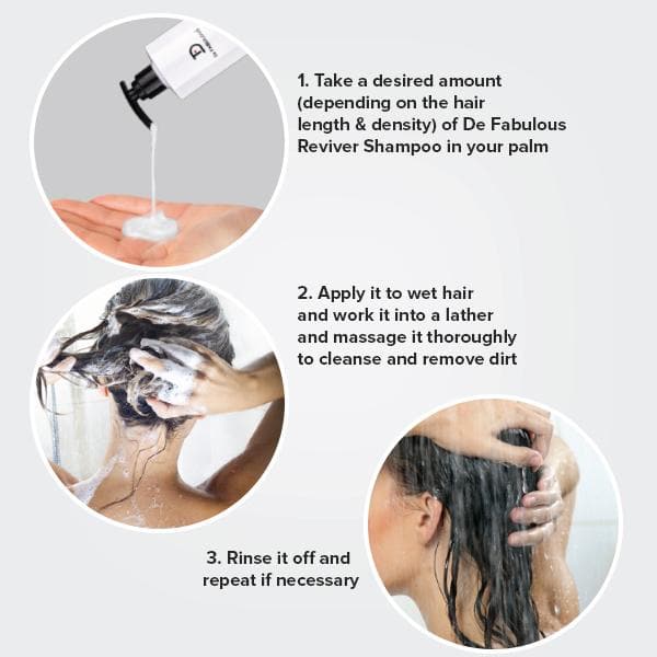 DE FABULOUS REVIVER HAIR REPAIR SHAMPOO 250ML — photo 3