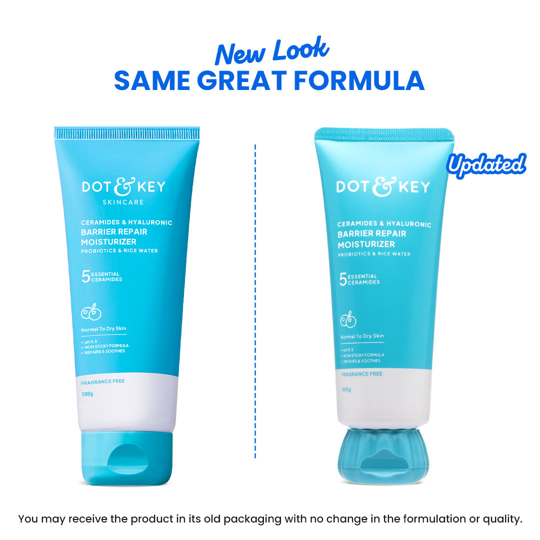 DOT&KEY CERAMIDES &HYALURONIC BARRIER REPAIR MOISTURIZER PH5.5 PROBIOTICS&RICE WATER 120G — photo 2