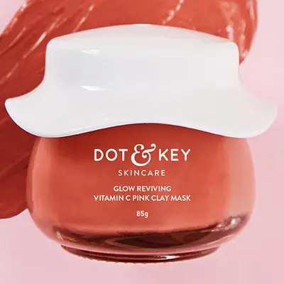 DOT & KEY GLOW REVIVING VITAMIN C PINK CLAY MASK 85GM