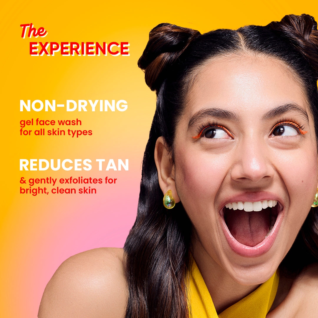 DOT & KEY MANGO DETAN GEL FACE WASH GLYCOLIC AND NIACINAMIDE 100ML — photo 2