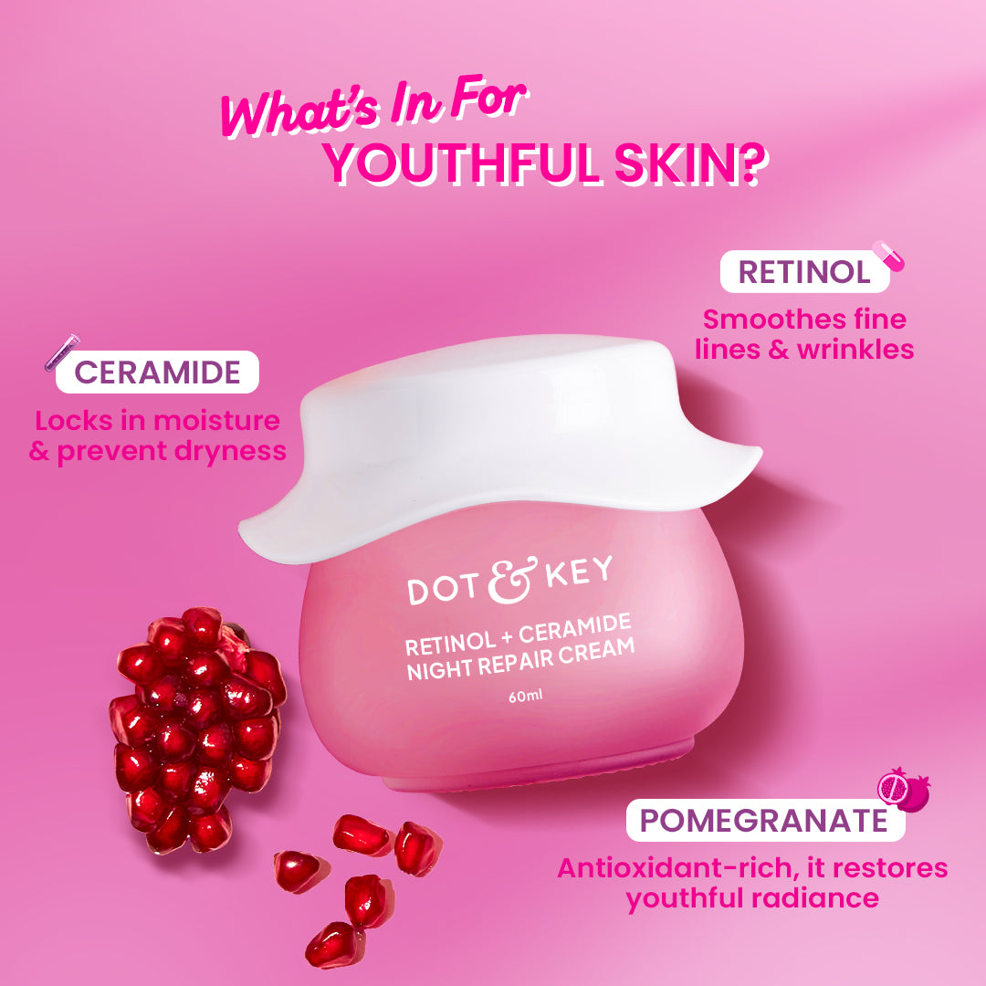 DOT & KEY RETINOL + CERAMIDE NIGHT REPAIR CREAM 60ML — RETINOL+CERAMIDE — photo 4
