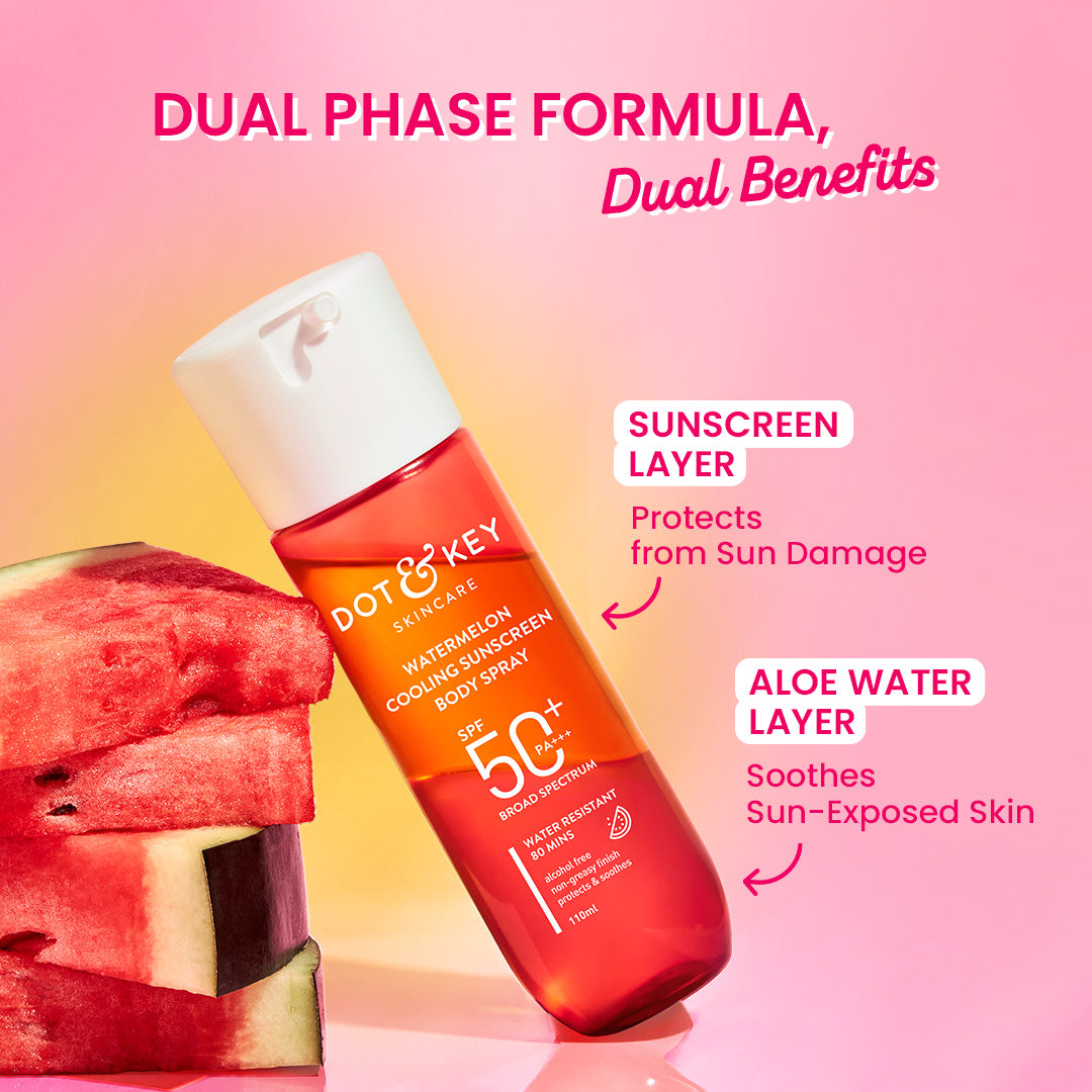 DOT & KEY WATERMELON COOLING SUNSCREEN BODY SPRAY 110ML — photo 4