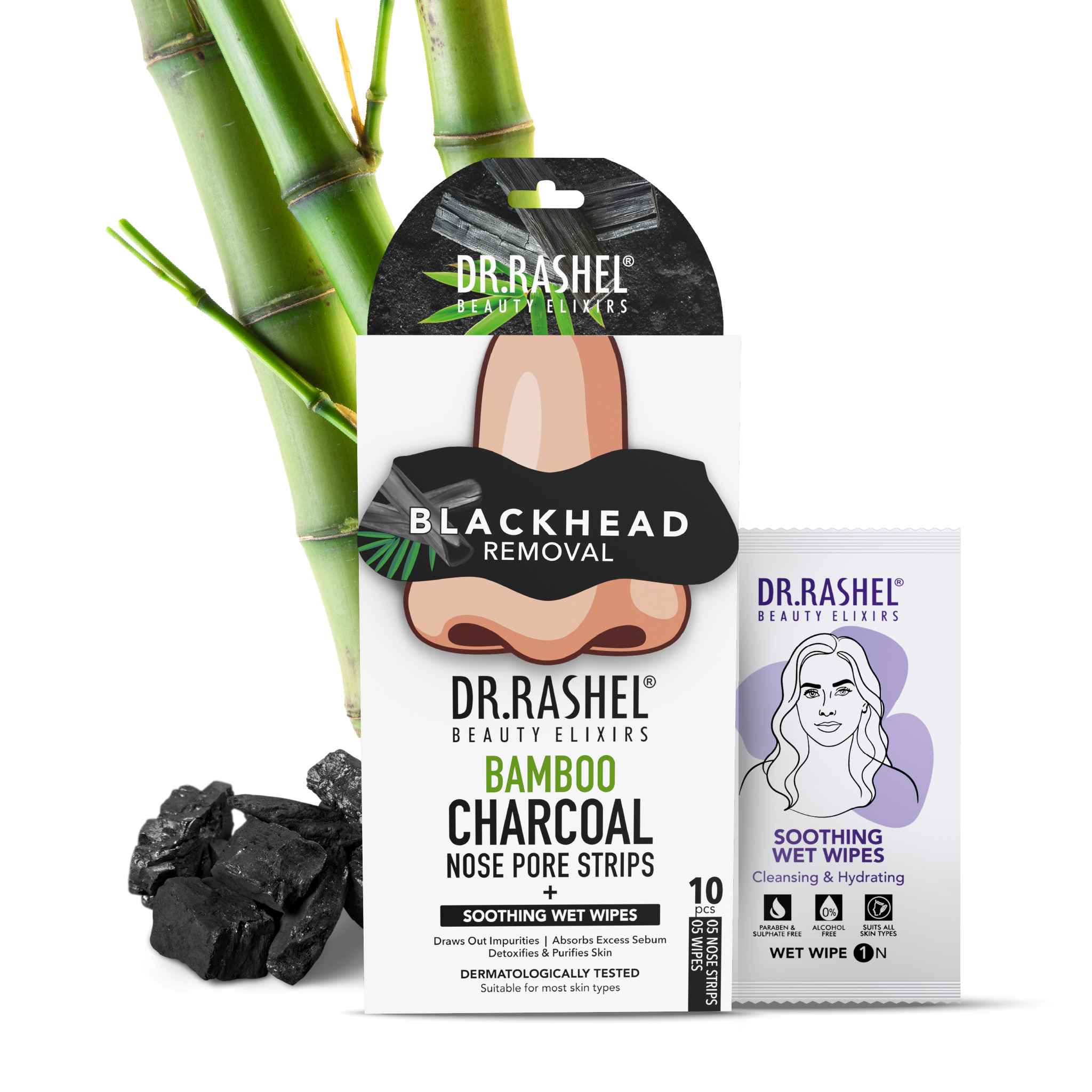 DR.RASHEL BAMBOO CHARCOAL NOSE PORE STRIP