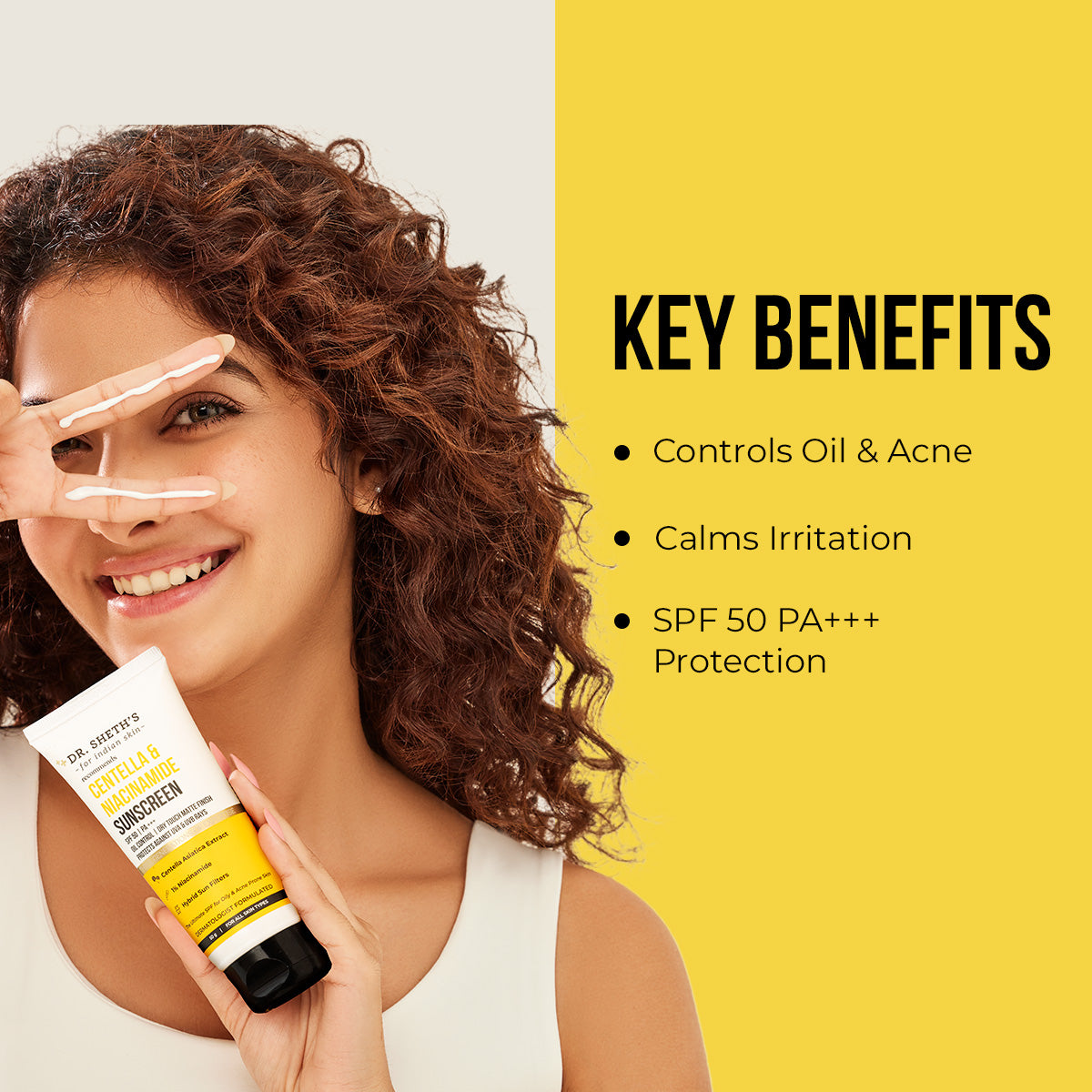 DR. SHETH S CENTELLA & NIACINAMIDE SUNSCREEN SPF 50 — photo 3