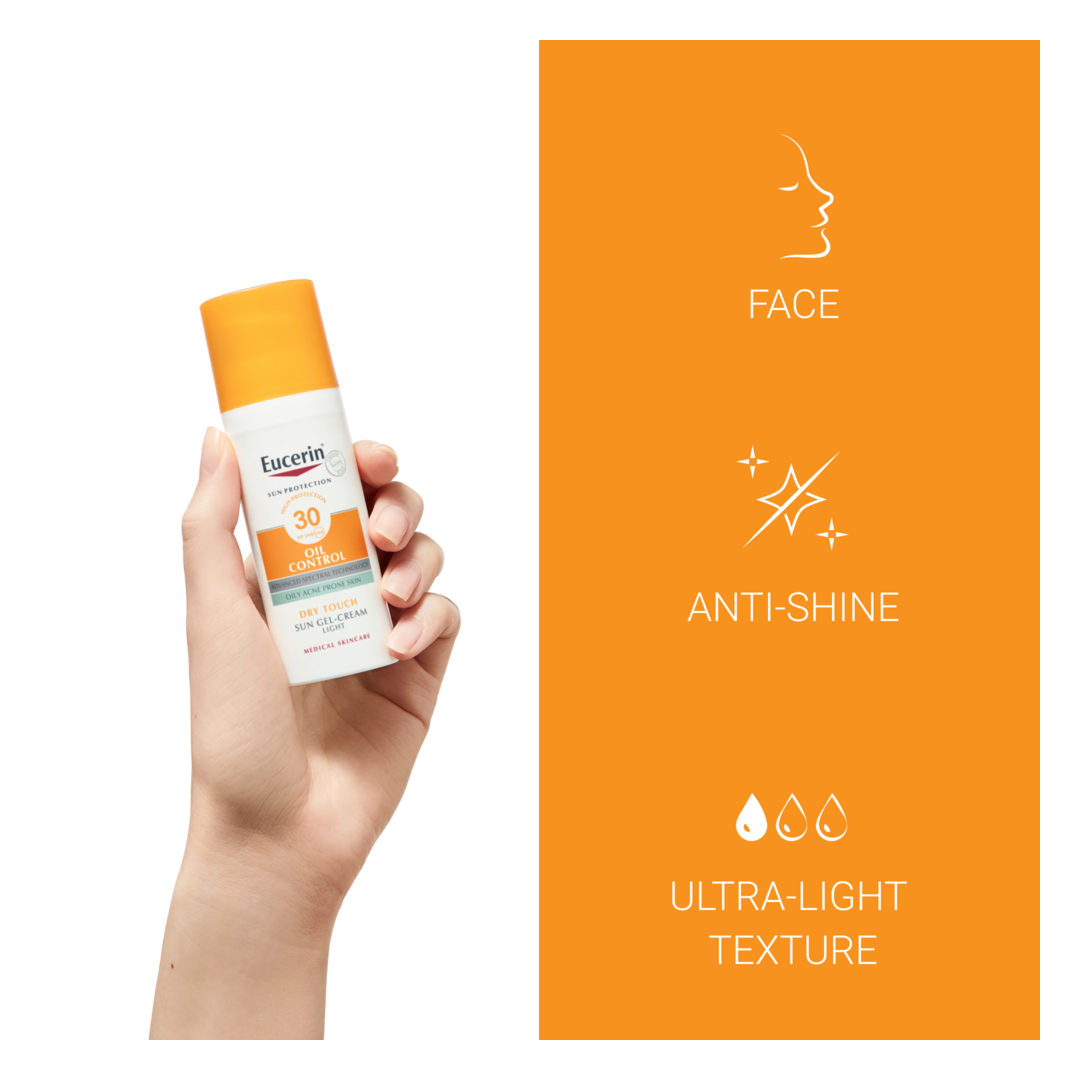 Eucerin Oil Control Sun Gel-Cream SPF50+ 50ml — photo 4