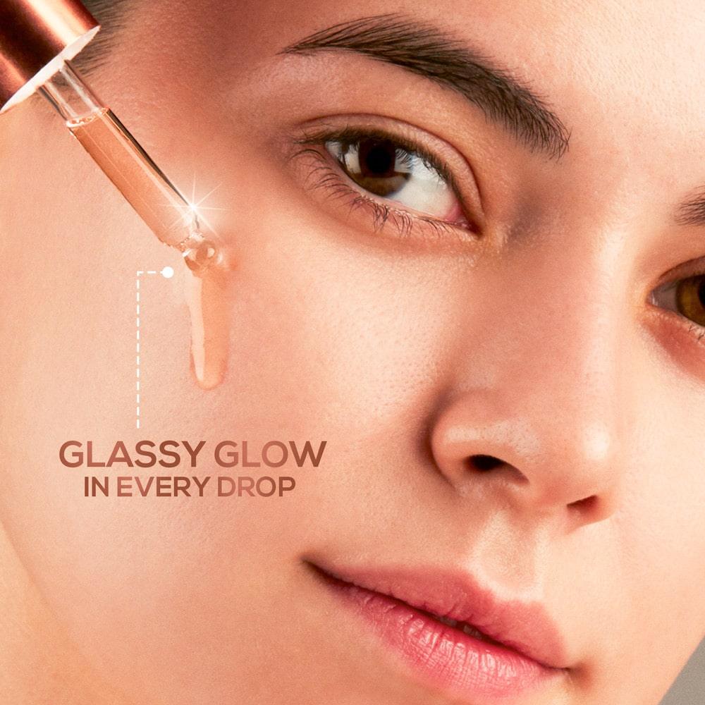 Face Makeup RENEE Glass Glow Pre Make-Up Oil, 10 ml — photo 3