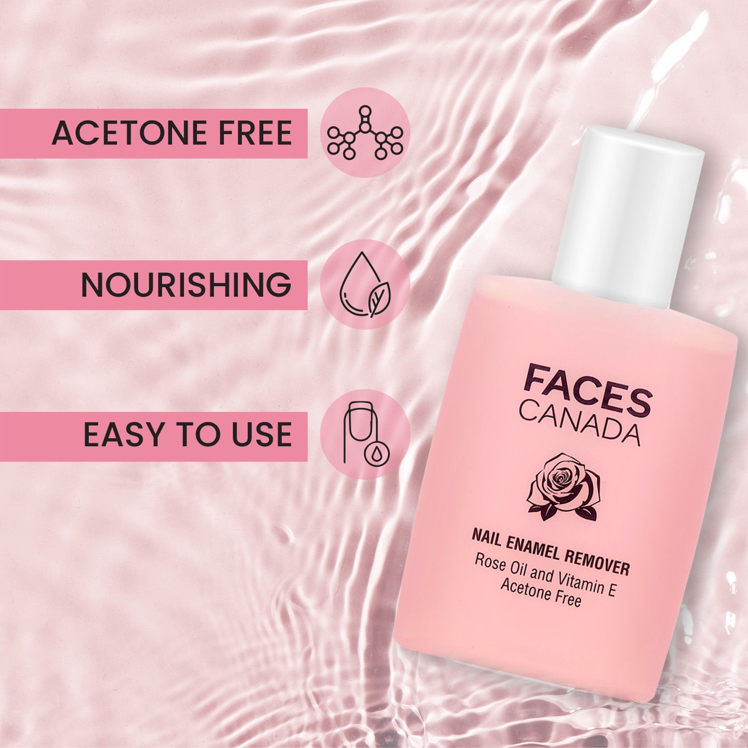 Faces Canada Nail Enamel Remover — photo 2