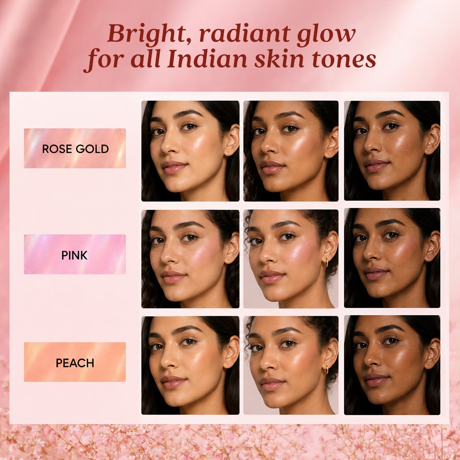 Faces Canada Strobe Cream Mini - Pack of 3 - Rose Gold 10 ml, Pink 10 ml & Peach 10 ml — photo 3