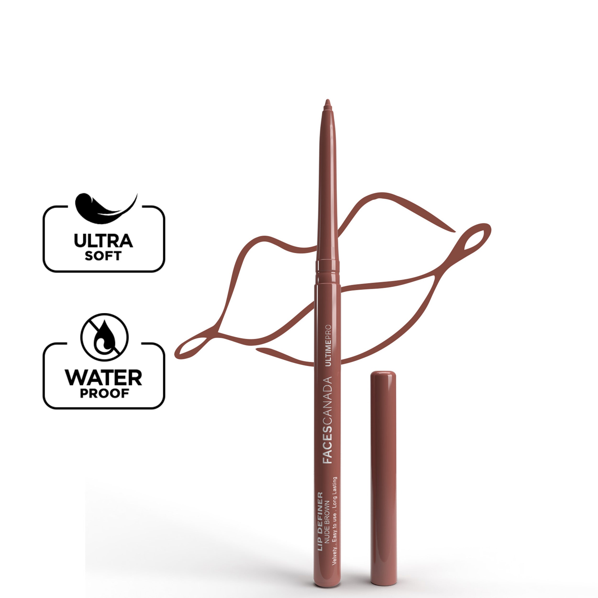 Faces Canada Ultime Pro Lip Definer, Mocha Brown 13 — photo 2