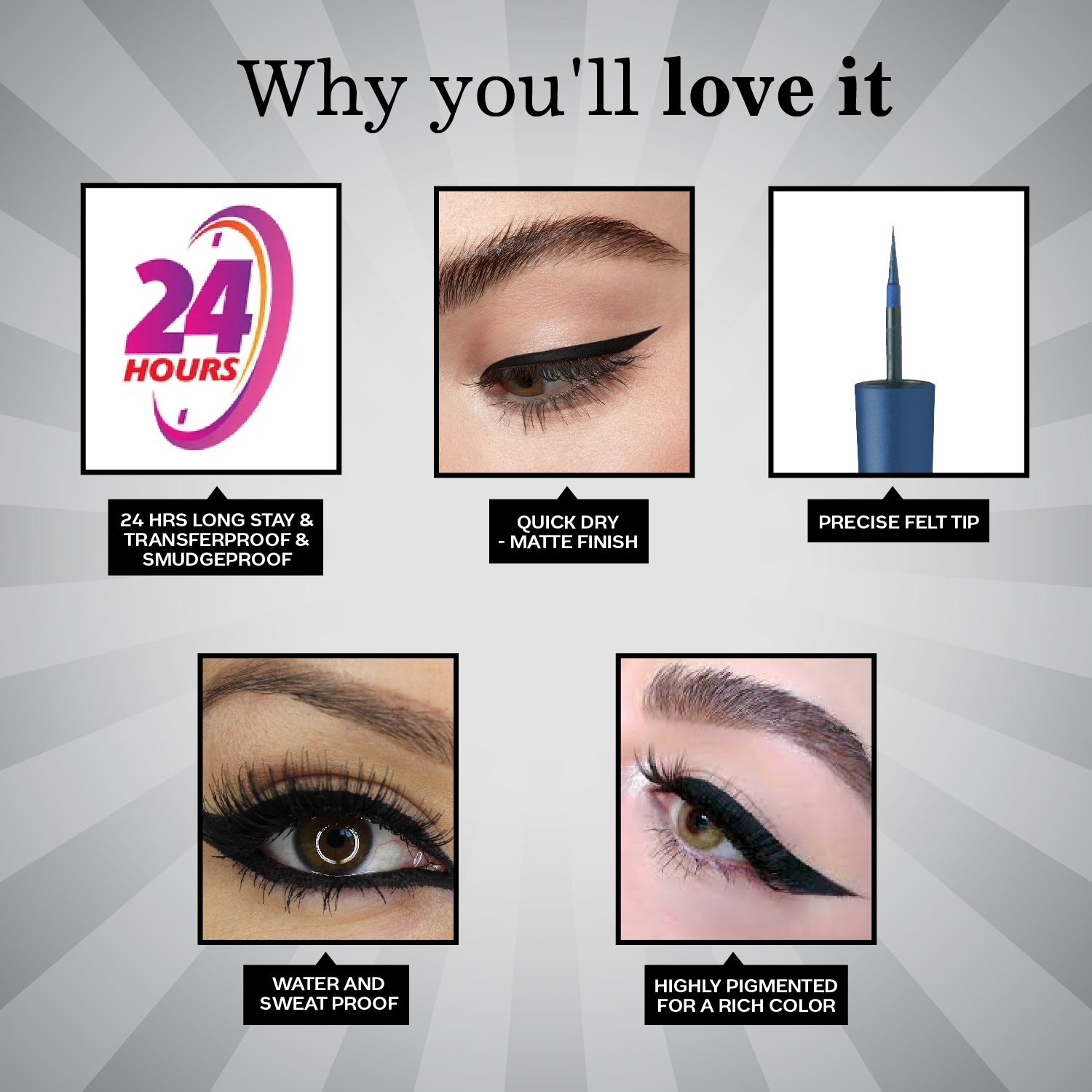 FACES CANADA ULTIME PRO MATTE PLAY EYELINER 2.5ML — photo 3