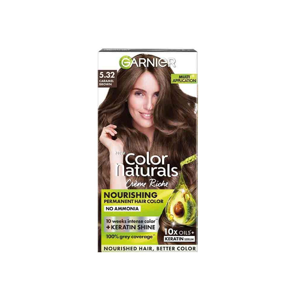 GARNIER COLOR NATURALS 5.32 CARAMEL BROWN