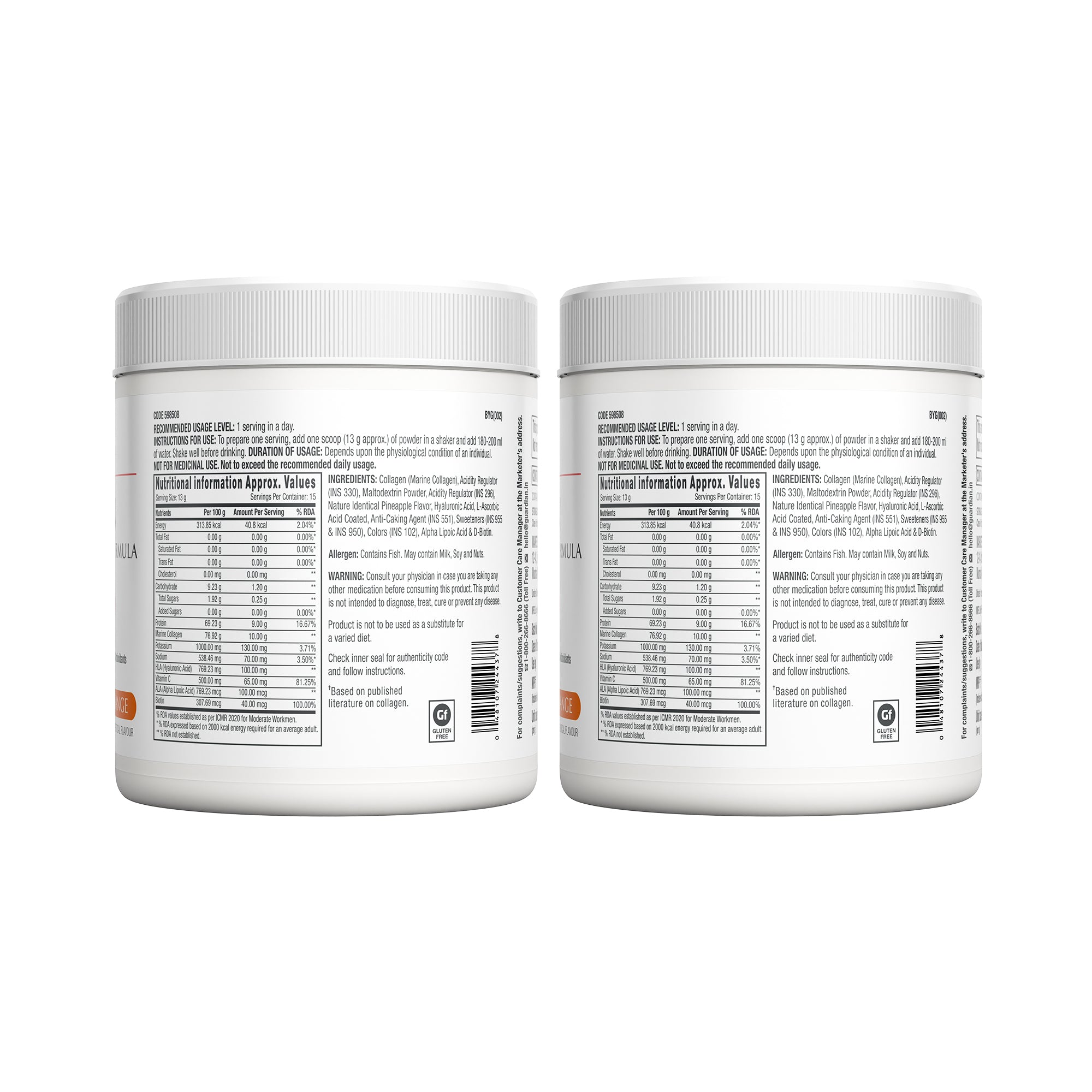 GNC COLLAGEN POWDER ORANGE 200G — photo 4