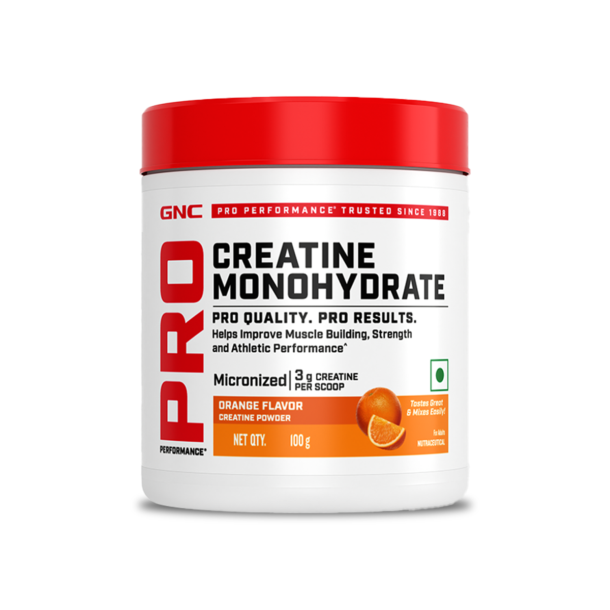 GNC CREATINE MONOHYDRATE POWDER ORANGE 100GM — photo 4