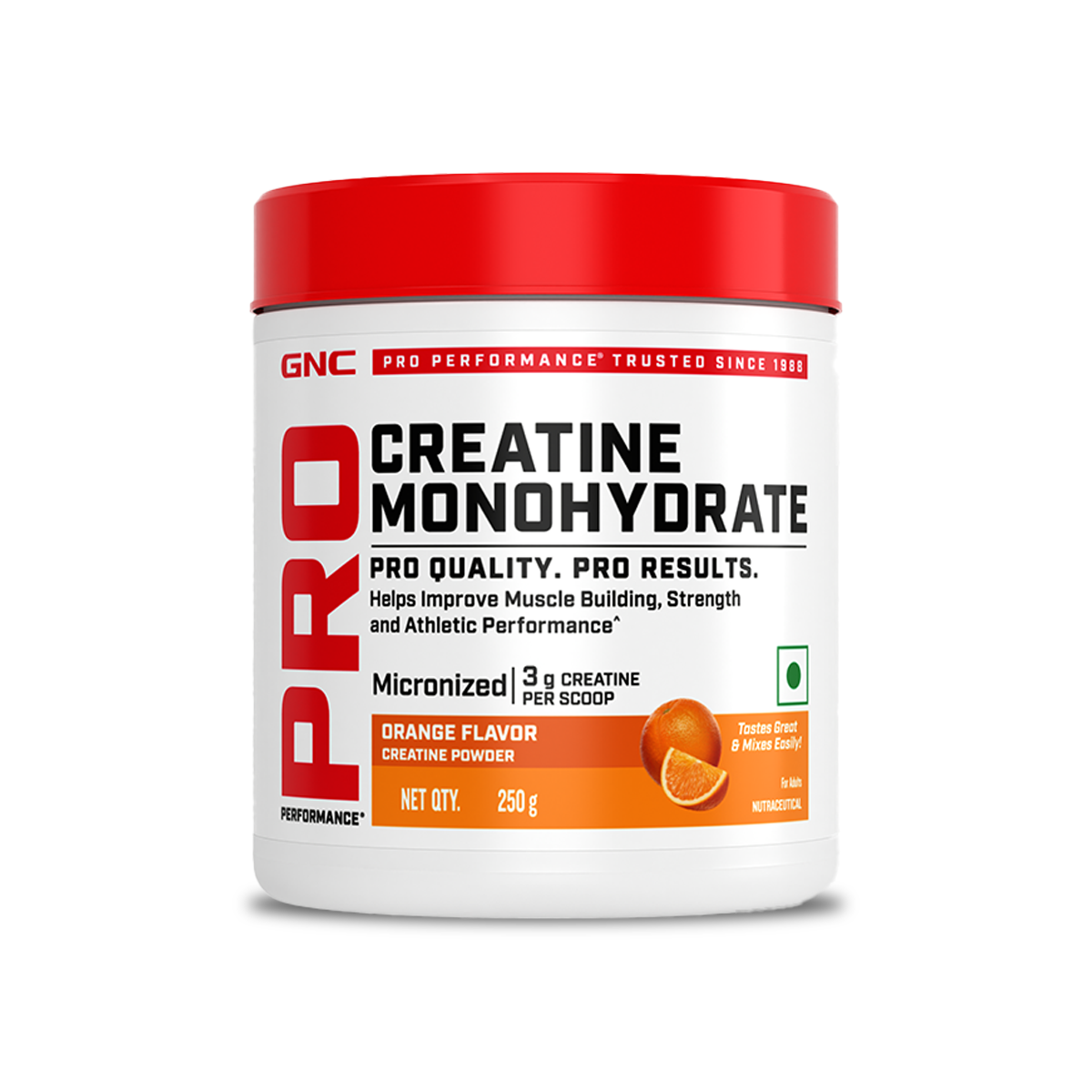 GNC CREATINE MONOHYDRATE POWDER ORANGE 250GM — photo 2