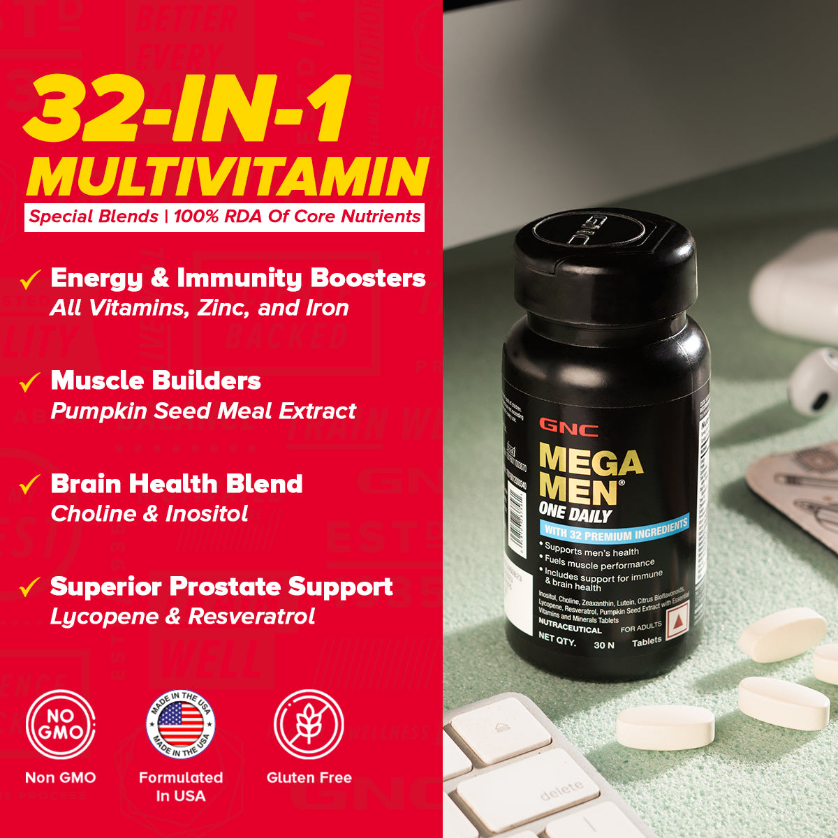 GNC MEGA MEN 60N — photo 4