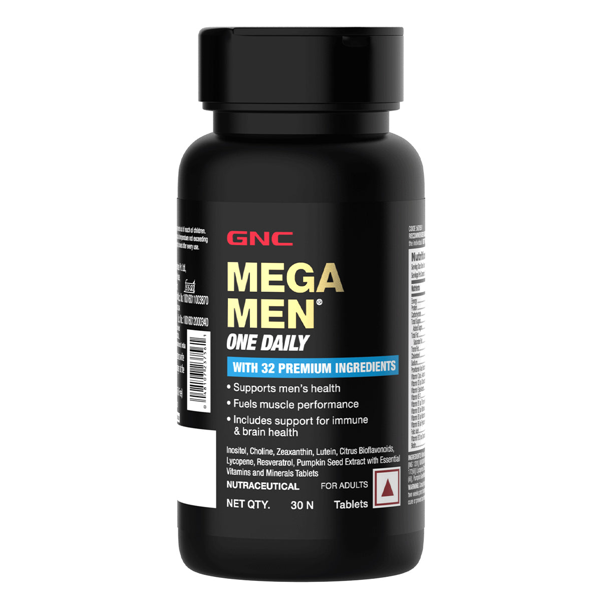 GNC MEGA MEN ONE DAILY 30N TABLETS