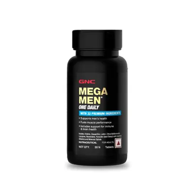 GNC MEGA MEN ONE DAILY 30N TABLETS