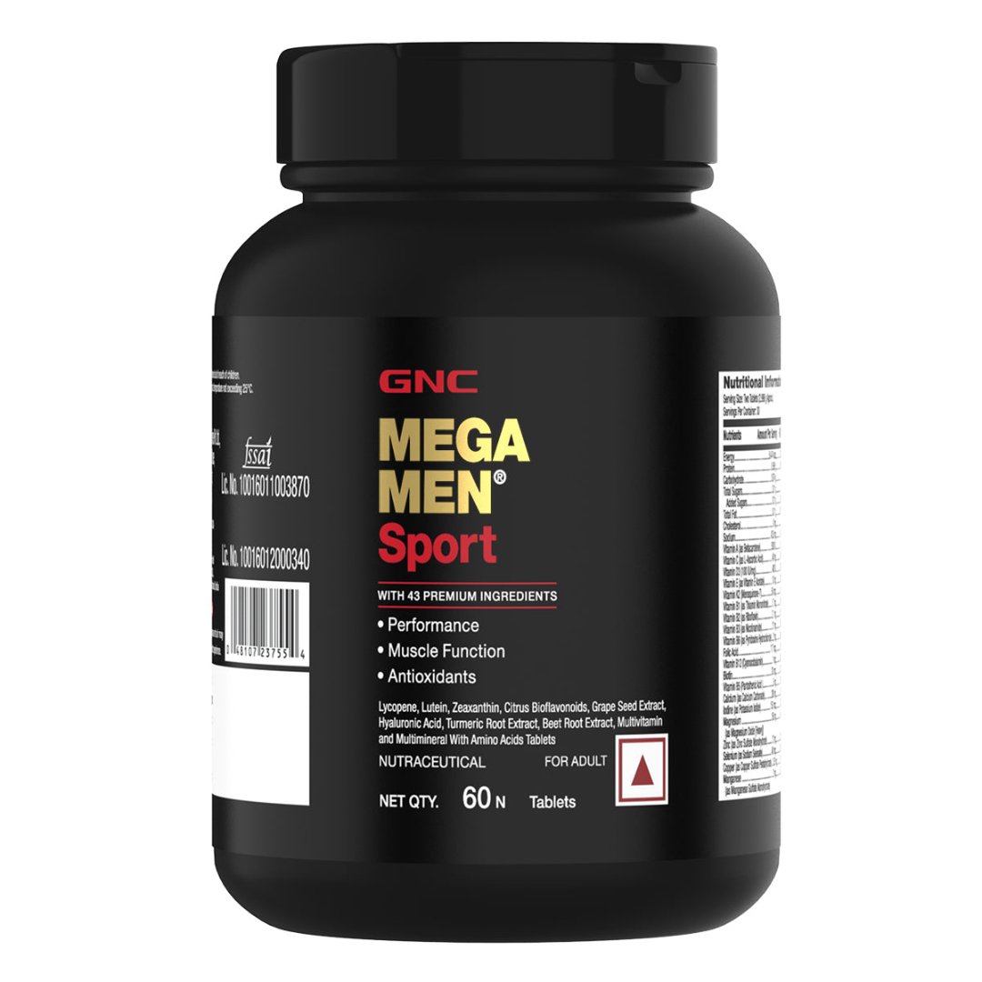 GNC MEGA MEN SPORT 60 TABLETS