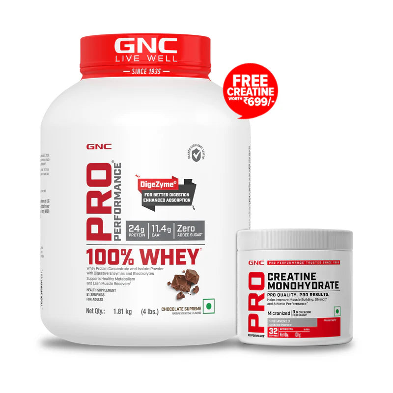 GNC PP 100%WHEY PROTEIN POWDER CHOCOLATE SUPREME 1.81KG — photo 3