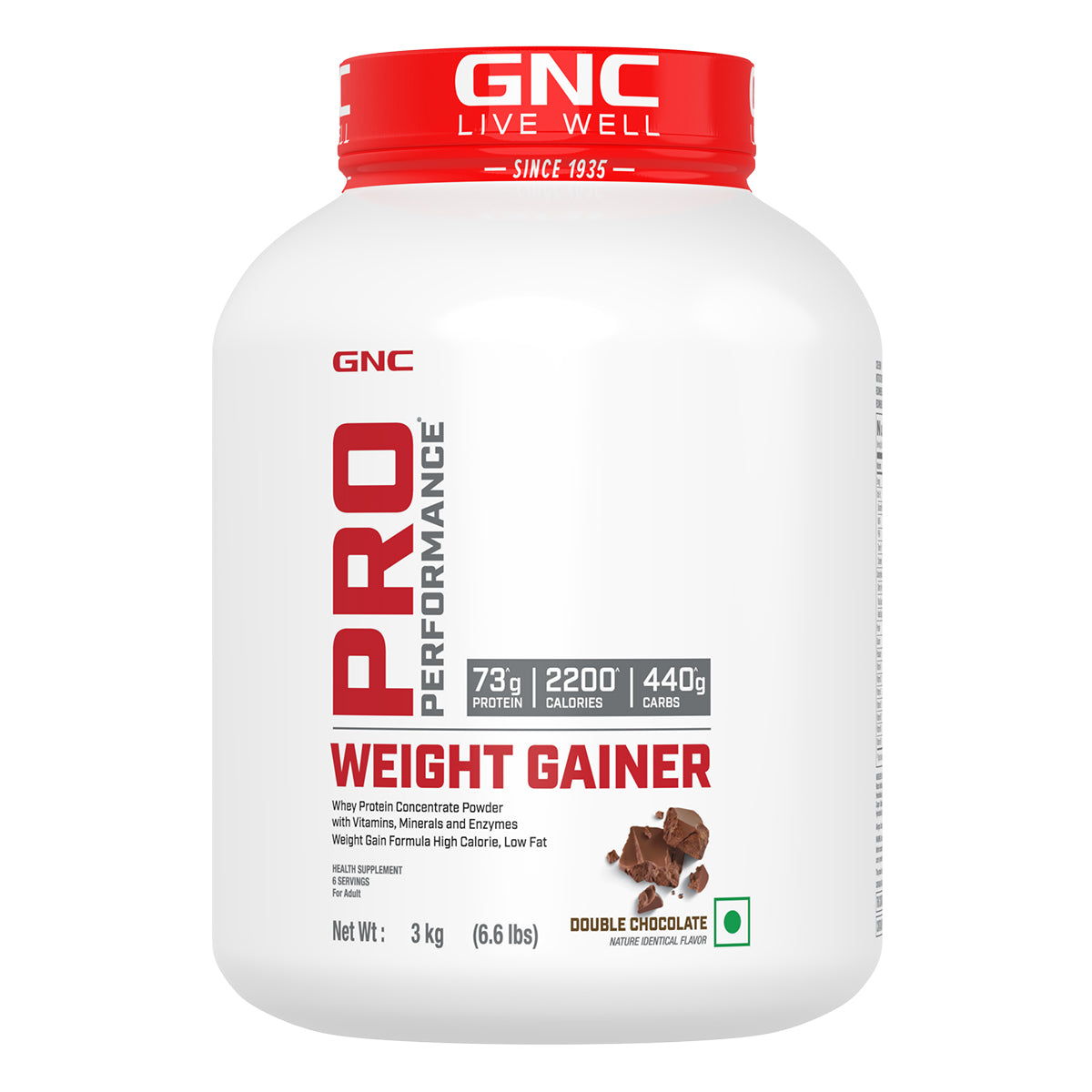 GNC PRO PERFORMANCE WEIGHT GAINER VANILLA ICE CREAM 3KG — photo 3